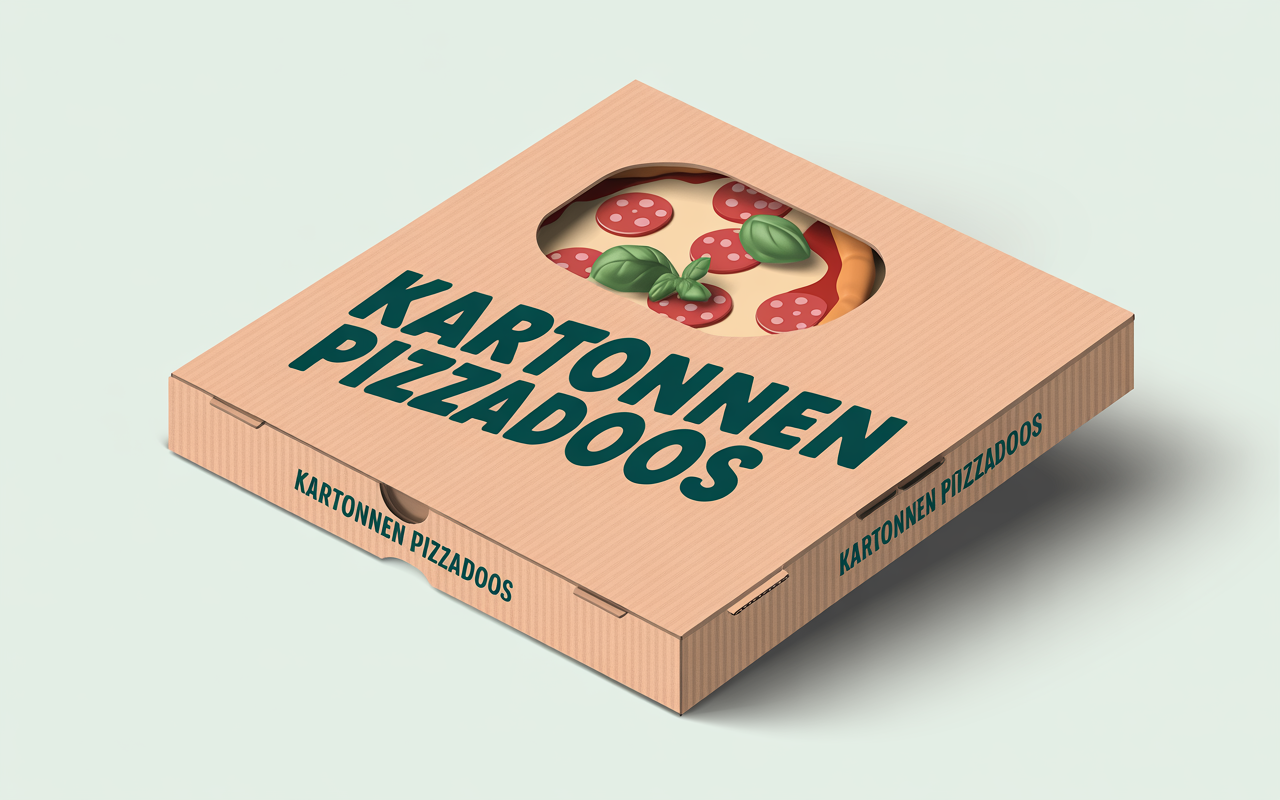 Kartonnen Pizzadoos